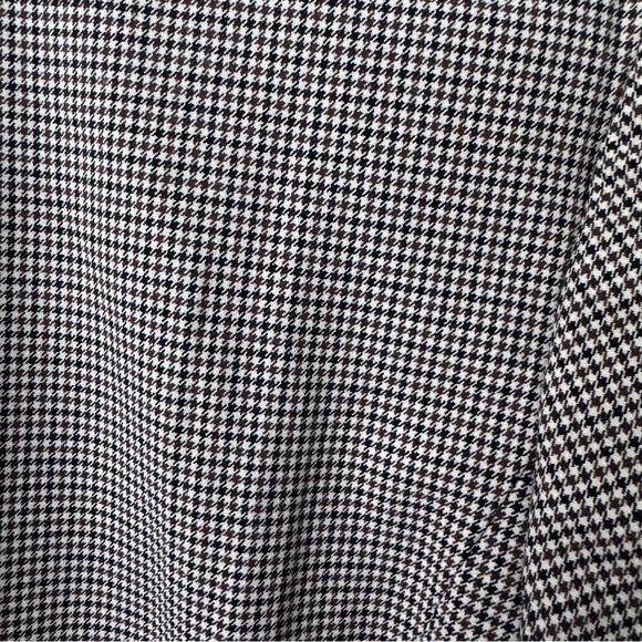 Rachel Zoe houndstooth double breasted blazer Size Large - Picture 5 of 8